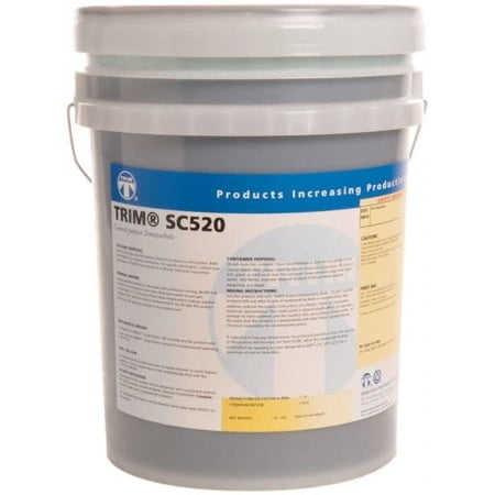 Master Fluid Solutions TRIM SC520 Semisynthetic Cutting Fluid, 5 Gallons