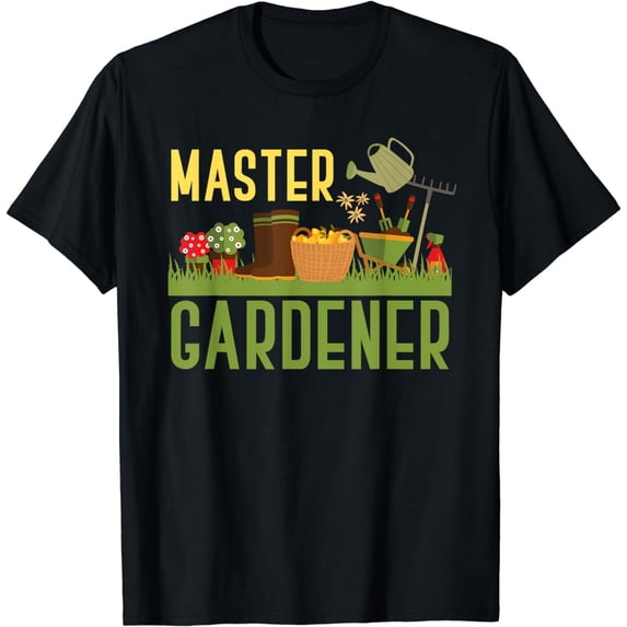 Master Gardener Funny Garden Gift Gardening T-Shirt