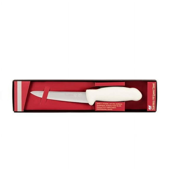 Master Grade F-SL3-0215-KR 6 in. Butchers Boss Knife, White