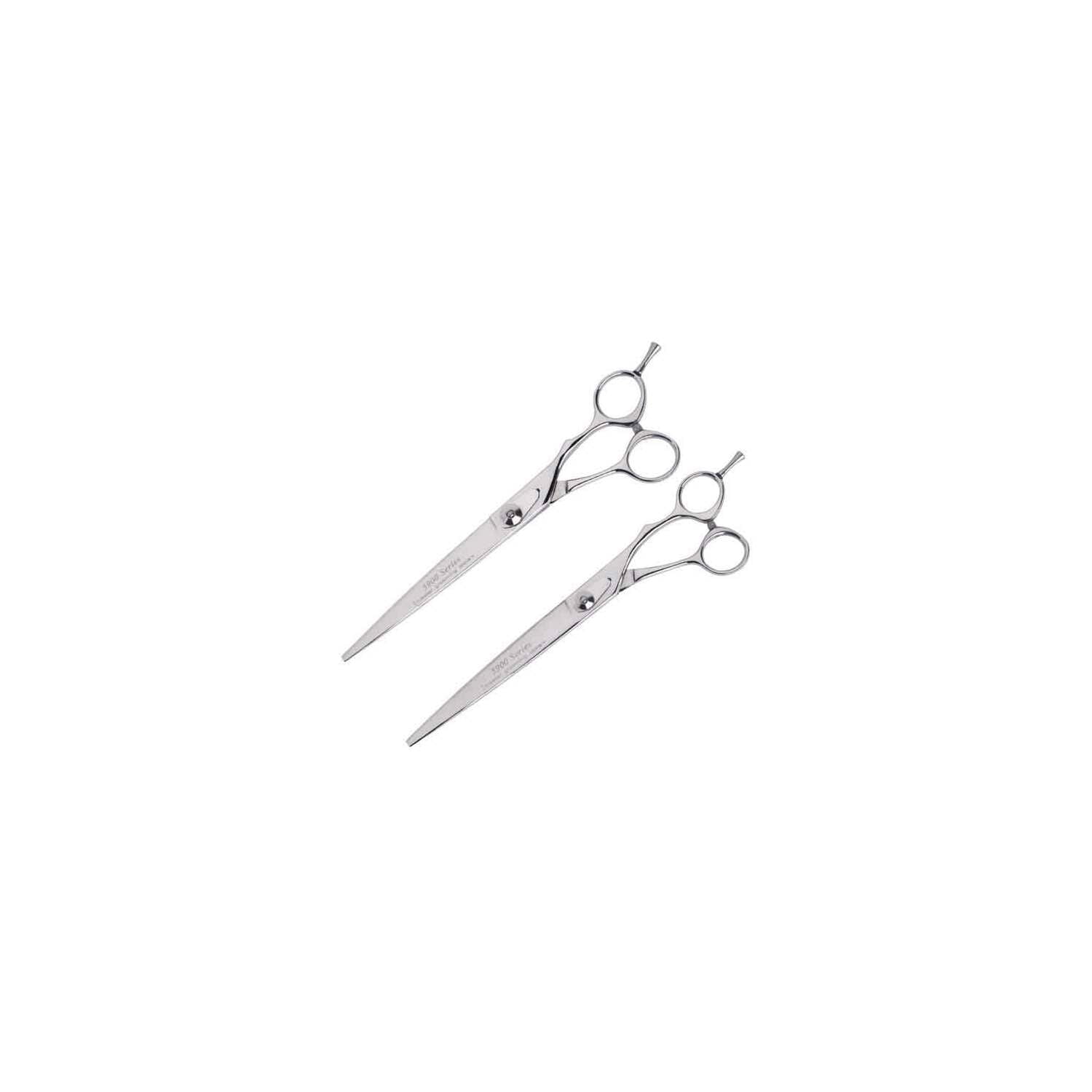 Master Grooming Tools 5900 Japanische Edelstahlschere, 20,3 Cm Gebogen - Profi-Schere Für Hundefell