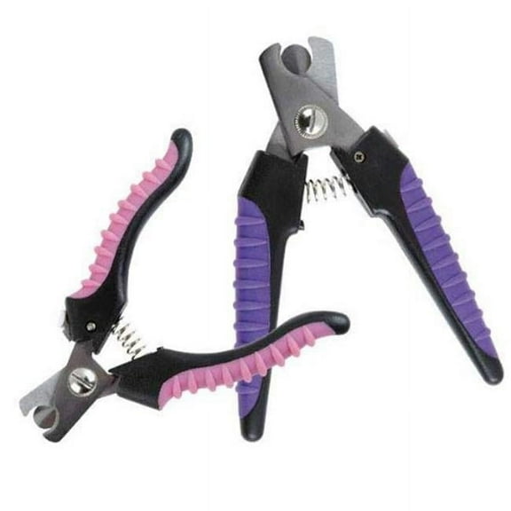 Master Grooming Tools Ergonomic Prof Nail Clipper Small Purple