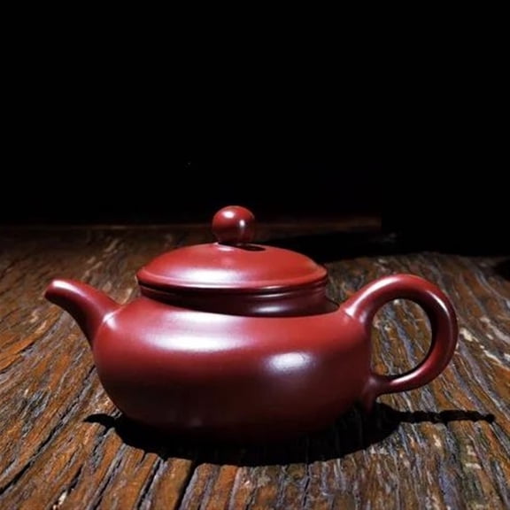 Master Handmade Zisha Teaware Gifts Classic Dragon Egg Tea Pot 188 Ball Hole Filter Kettle Chinese Yixing Purple Clay Teapots