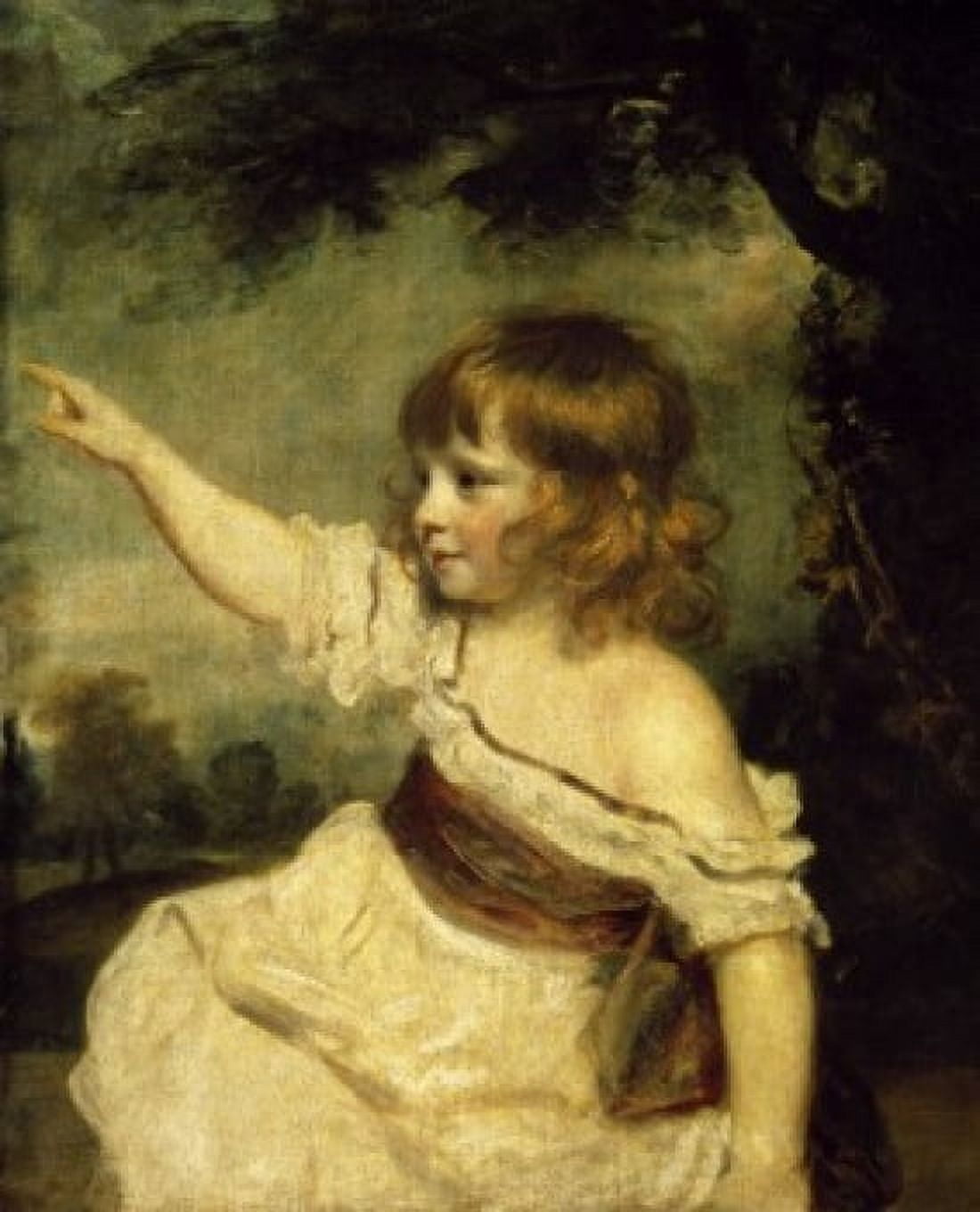 Master Hare by Sir Joshua Reynolds oil on canvas 1788 (1723-1792) France Paris Musee du Louvre Canvas Art - Sir Joshua Reynolds (18 x 24)