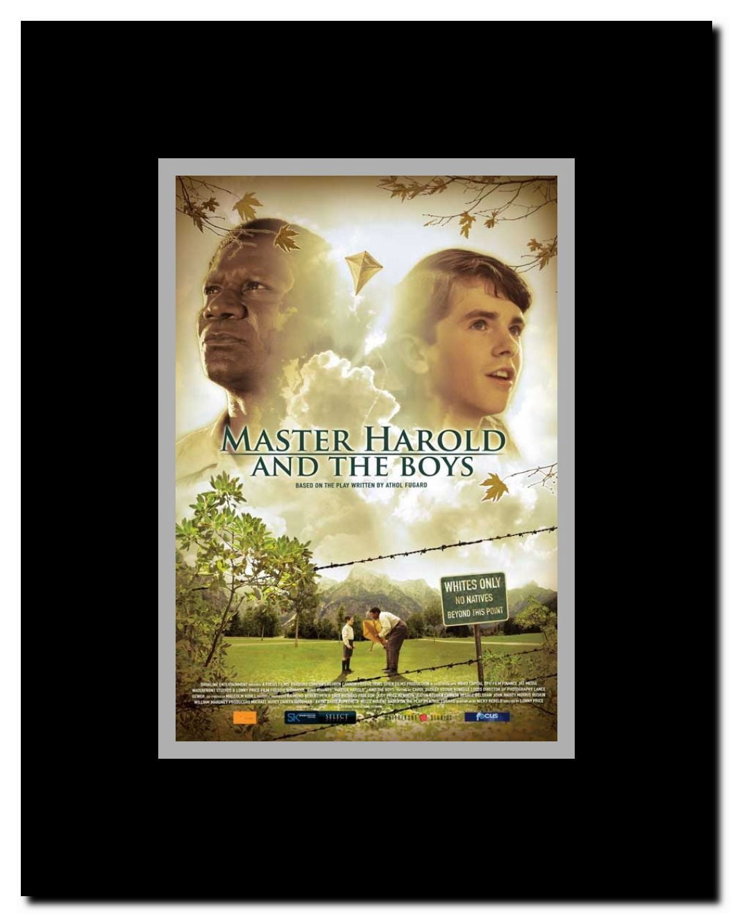 Master Harold... and the Boys Framed Movie Poster