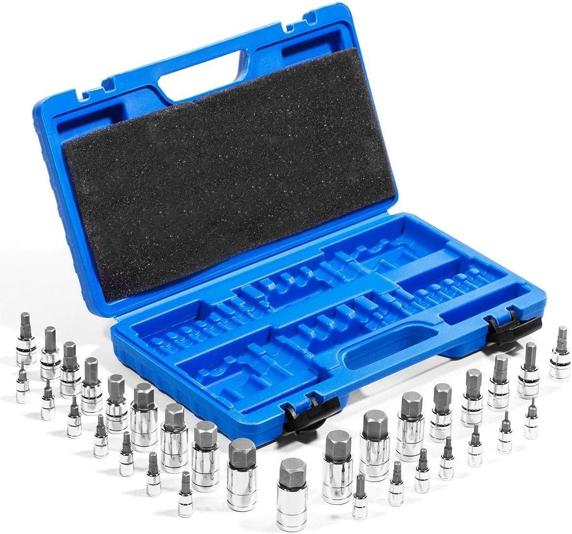 master-hex-bit-socket-set-steel-sae-metric-allen-socket-bit-5-64-inch