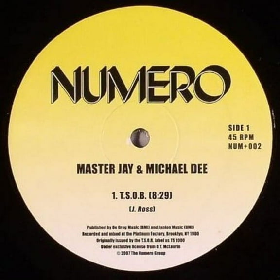 Master Jay - T.S.O.B. / Instrumental - Music & Performance - Vinyl