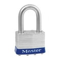 thumbnail image 1 of Master Lock 1-1/2" H x 1-1/8" W x 2" L Steel Pin Tumbler Padlock Keyed Alike, 1 of 10