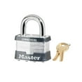 thumbnail image 1 of Master Lock Padlock 2" 3/8" Dia. 1" Ka Steel Boxed,Two / Box Pack of 6, 1 of 3