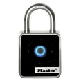 thumbnail image 1 of Master Lock 1-29/32 Inch Metal Body Battery-Powered Bluetooth Indoor Padlock, 1 of 5