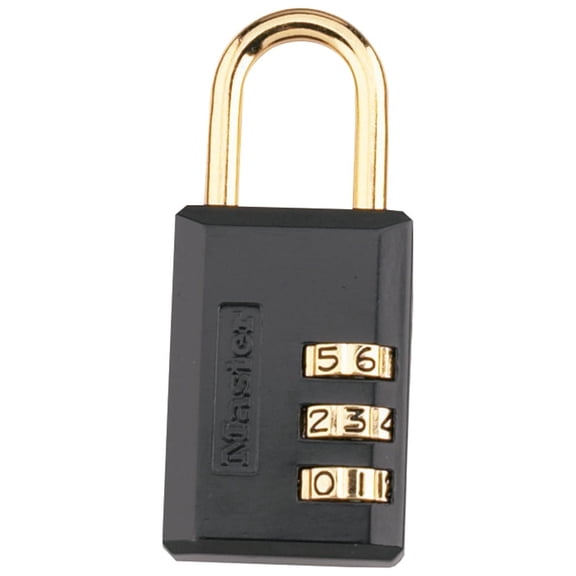Master Lock 1 3/16in. Luggage Padlock, Model# 647D