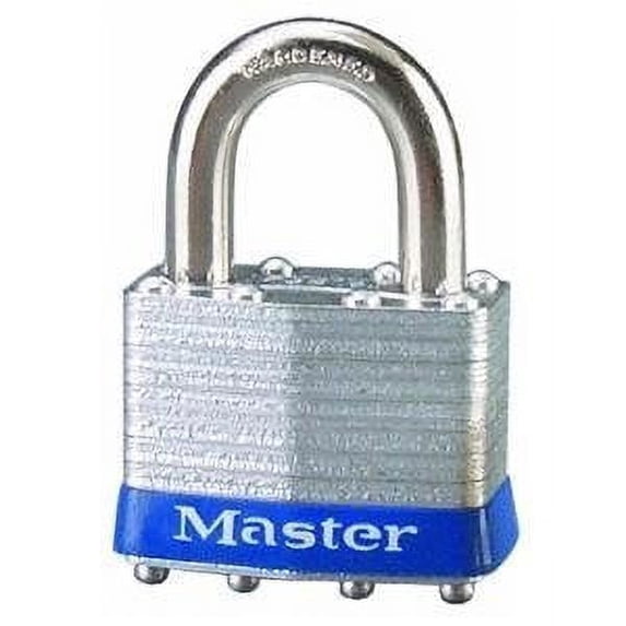 Master Lock 1-5/16" H x 1-3/4" W Steel Pin Tumbler Padlock 1 pk Keyed Alike