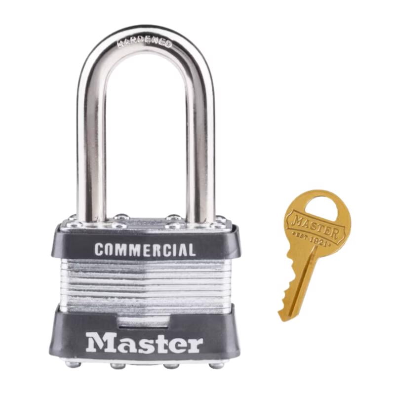 Lucchetto Master Lock 141D Set 1,5 - Doppio Blocco Cilindro Rivestito Vinile
