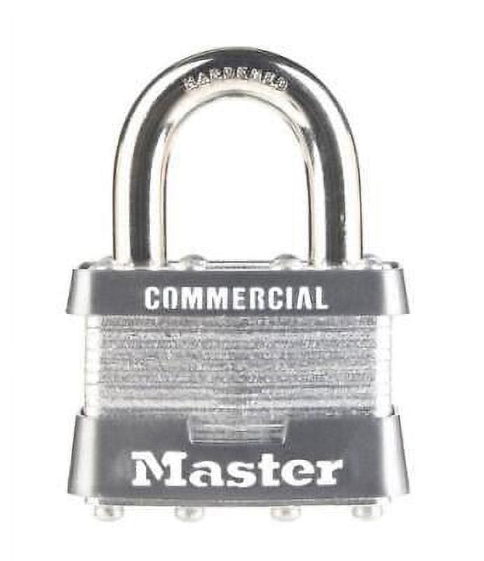 Master Lock 1-5/16 In. H X 1 In. W Vinyl Covered Steel Double Locking Padlock Keyed Alike
