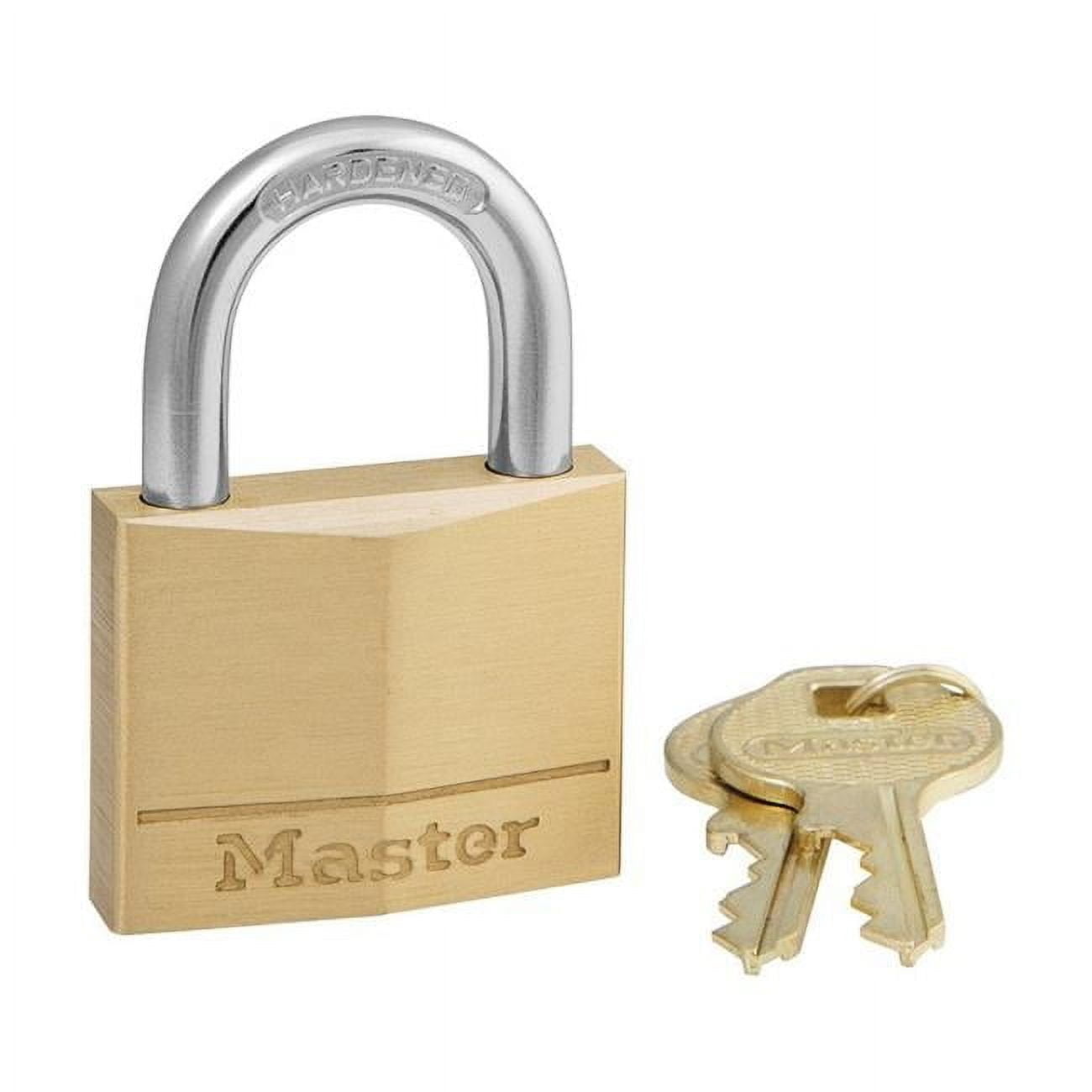 Cable Lock Master Lock 1-9/16\" Wide Covered Laminated Steel Pin...