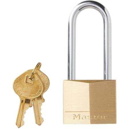 Master Lock 140DLH Padlock, 1 Pack, Bronze/Silver