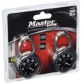 thumbnail image 1 of Master Lock Combination Padlocks Set 1500T - Keyed Alike - 8 Count (4 Packs of 2), 1 of 2
