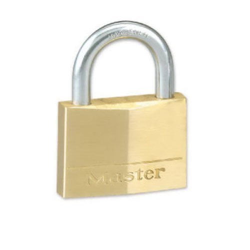 Master Lock Padlock 2In 5 Pin Cylinder Solid Brass Body 1Pk