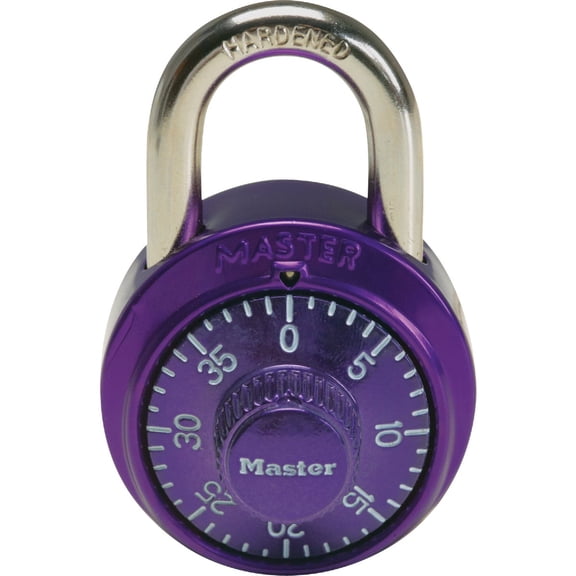 Master Lock 1530DCM Locker Lock Combination Padlock, 1 Count Pack of 1 Colors May Vary