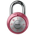 thumbnail image 1 of Master Lock 1530DPNK Locker Combination Padlock, Pink, 1 of 2