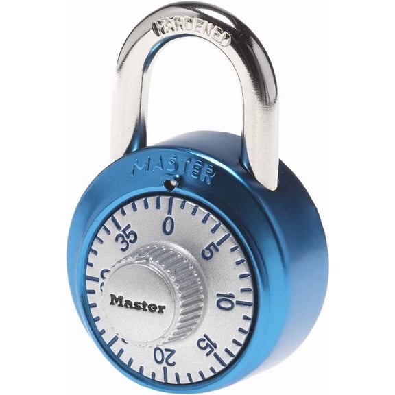 Master Lock 1561DAST Locker Lock Combination Padlock, 1 Pack, Colors May Vary