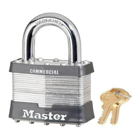 6/Pack Master Lock 15Ka 2" 5Pin Security Tumbler Steel Padlock