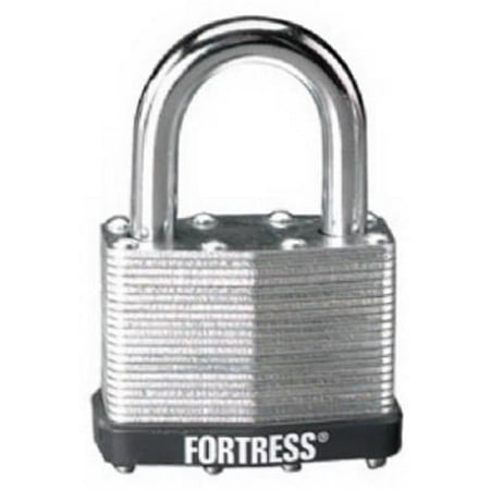 Master Lock 1805D Keyed Padlock 2 in W Body 1-1/4 in H Shackle Steel