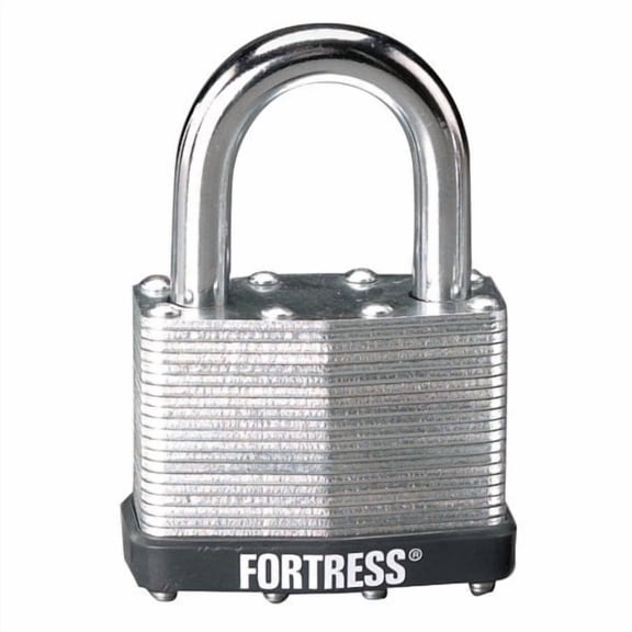 Master Lock 1805D Keyed Padlock 2 in W Body 1-1/4 in H Shackle Steel