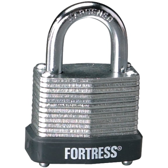 Master Lock 1807D Keyed Padlock 1-1/8 in W Body 5/8 in H Shackle Steel