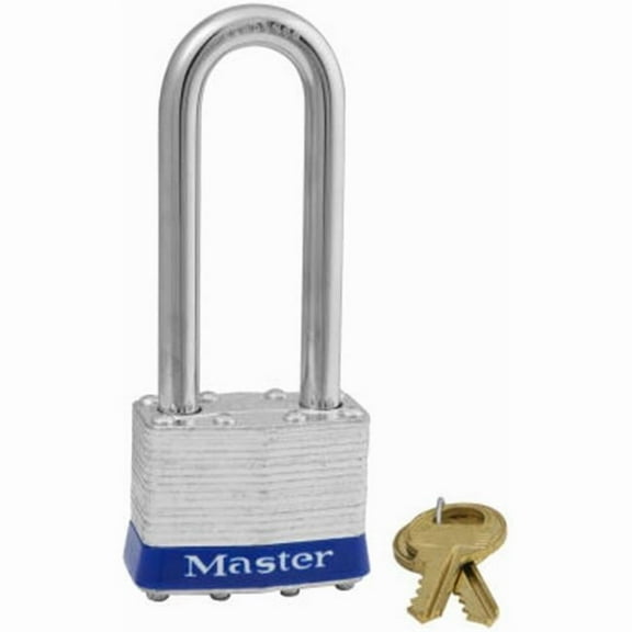 Master Lock 1DLJ 1.75 in. Laminated Padlock With 2.5 in. Long Shackle