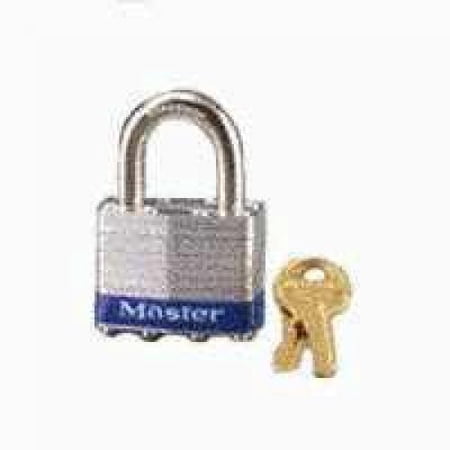 MASTER LOCK CO 1-3/4 Inch Laminated Steel Keyed-Alike Padlock 1KA-2081
