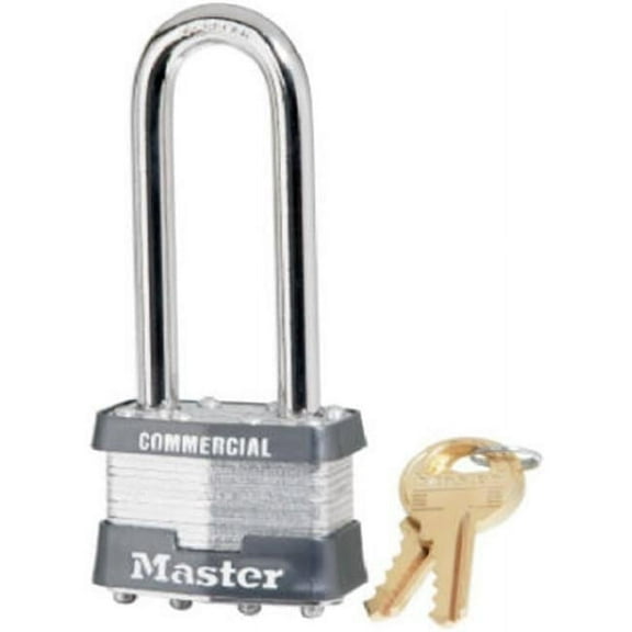 Master Lock 1KALJ-2730 Keyed Alike Laminated Steel Padlock, 1-3/4"