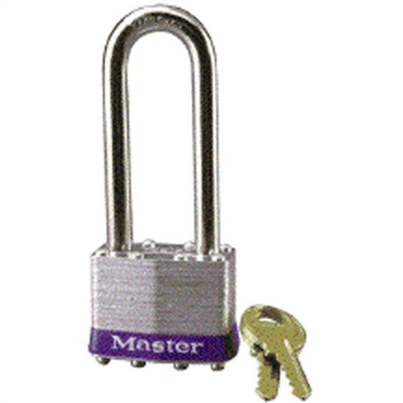 Master Lock 1LJ 1.75 in. Laminated Steel Master Padlocks with 2.5 in. Shank