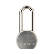 Master Lock 2-3/16" H x 1" W x 2-1/2" L Steel 5-Pin Cylinder Padlock 1 pk