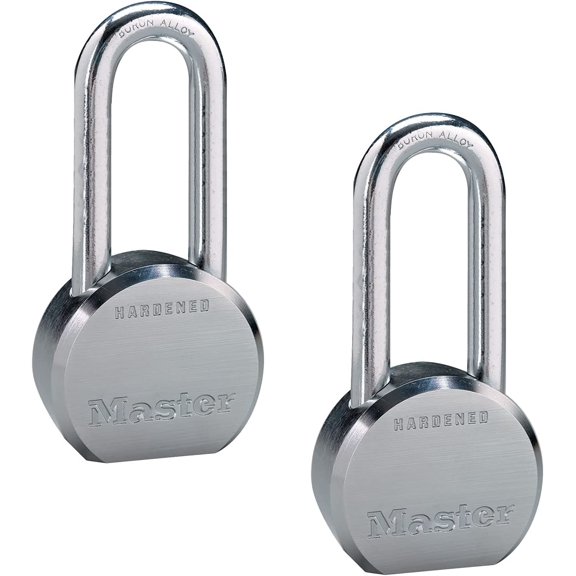 Master Lock - (2) High Security Pro Series Keyed Alike Padlocks w/4 Keys, 6230NKALH-2 w/BumpStop Technology