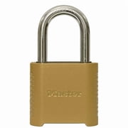 Master Lock 2 in. W Hardened Steel Resettable Combination Combination Padlock