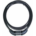 thumbnail image 1 of Master Lock Cable Lock Resettable Combination 8119DPF - Alloy Steel - 5' Multicolor, 1 of 1