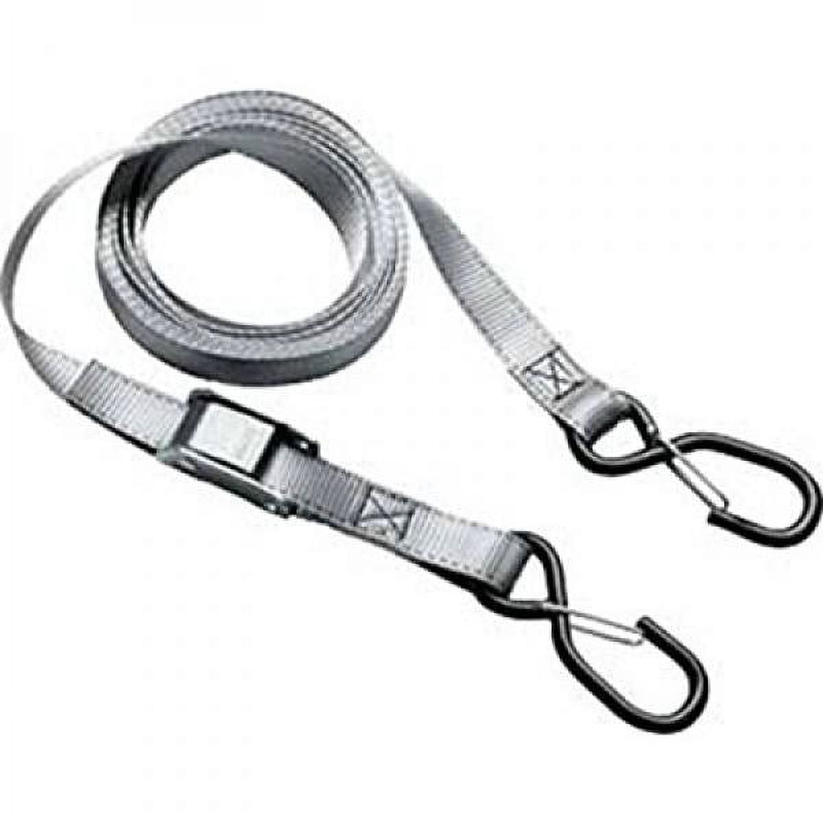 Master Lock 3063DAT 12' Spring Clamp TieDown and S Hooks with Clips