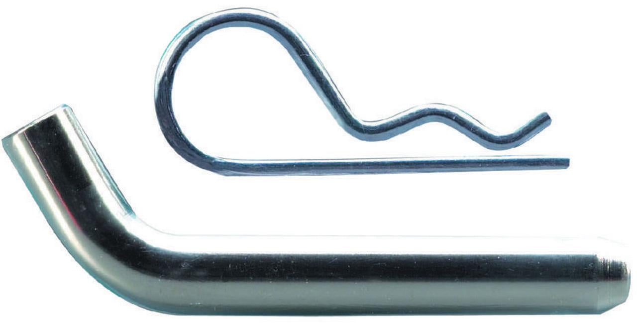 Master Lock 370DAT Bent Hitch Pin, 1/2 in Dia x 21/2 in Length, Hardened Steel