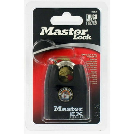 Master Lock 3DEX 1-1/2" EX Series Shrouded Padlock