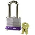 thumbnail image 1 of Master Lock Laminated Padlock 3DLF Long Shackle - Hardened Steel - 1-1/2 In., 1 of 1