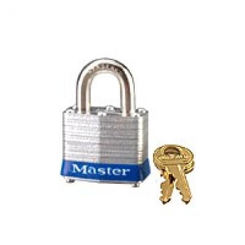 1-1/2 Inch Keyed-alike Laminated Padlock, Master Lock, 3KA-3303