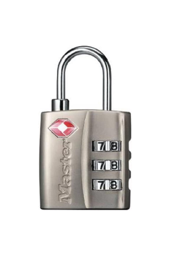 4680DNKL Combination Luggage Lock, TSA-Approved, Resettable - Quantity 4
