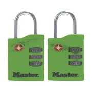 By:Design Master Lock 4684T Luggage Locks Assorted Colors 2 Count