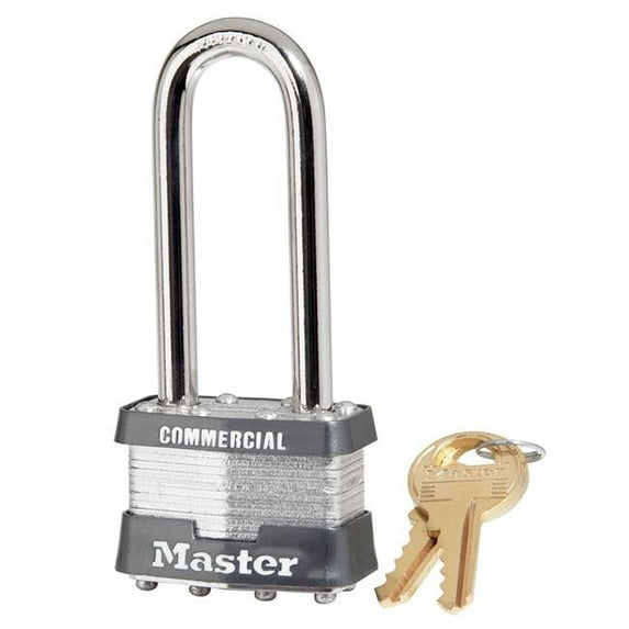 Master Lock 470-1KALJ-2004 0.5 in. 4 Pin Tumbler Padlock Keyed Alike SH