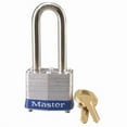 thumbnail image 1 of Master Lock 470-3LHBLU 4 Pin Tumbler Padlock Keyed Different Blue Bumper, 1 of 1