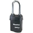 thumbnail image 1 of Master Lock Keyed Padlock, 7/8 in,Rectangle,Black 6121KALJCN10G010, 1 of 2