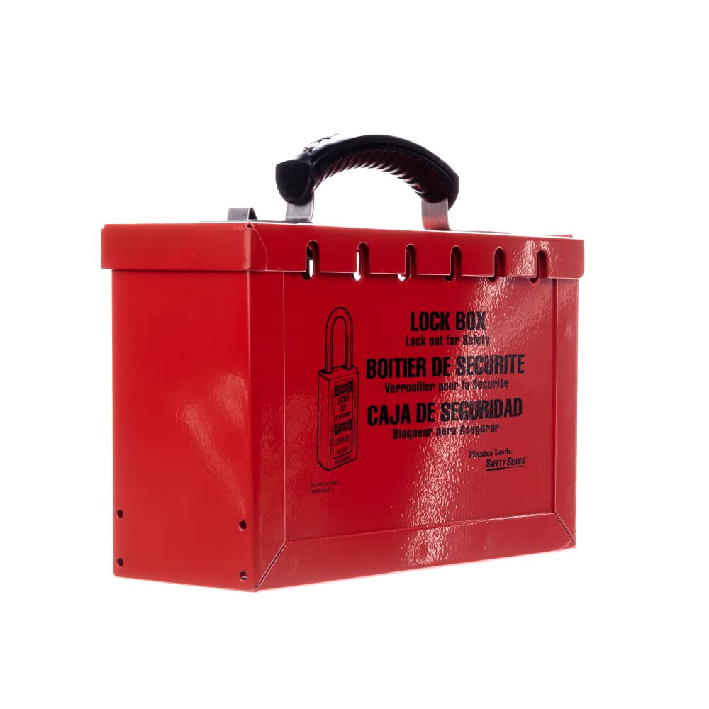 Master Lock 498A Lockout Tagout Portable Group Lock Box CA2 - Walmart.com