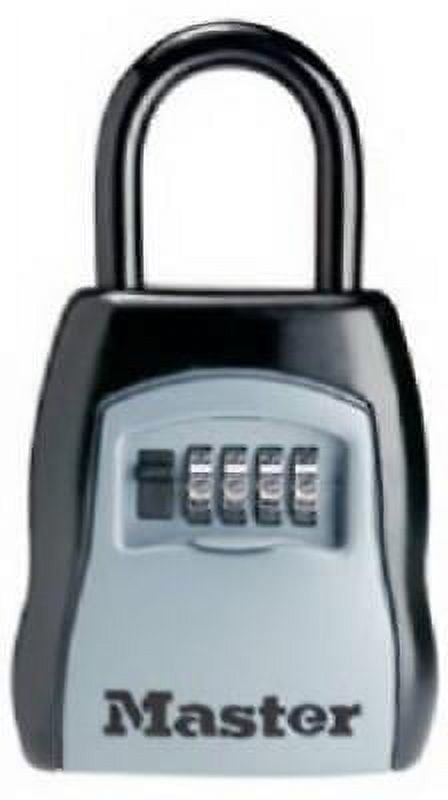 Master Lock 5-7/32 in. H X 3-1/4 in. W Metal 4-Digit Combination