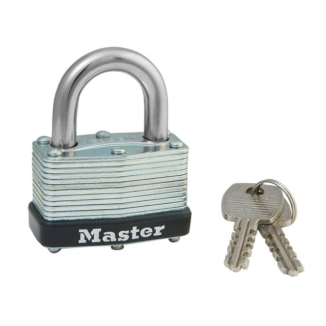 Master Lock 500D Laminated Steel Warded Padlock with Key