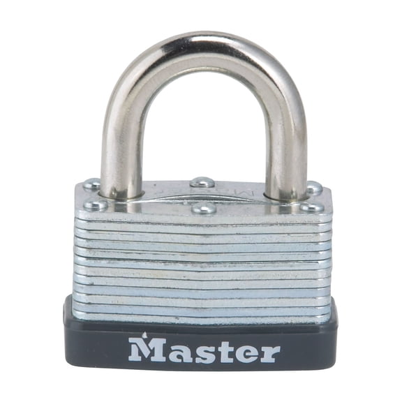 Master Lock Warded Padlock 500D - Keyed Lock - Multicolor